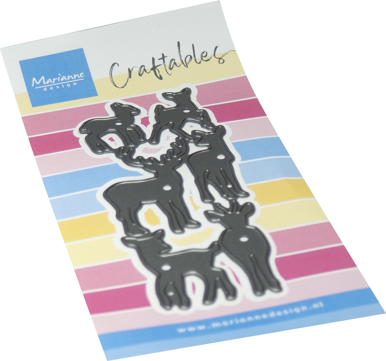 CR1740 Wykrojnik Marianne Design-Craftable -Punch die XL- deer-jelenie