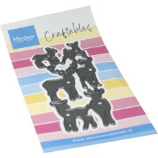 CR1740 Wykrojnik Marianne Design-Craftable -Punch die XL- deer-jelenie