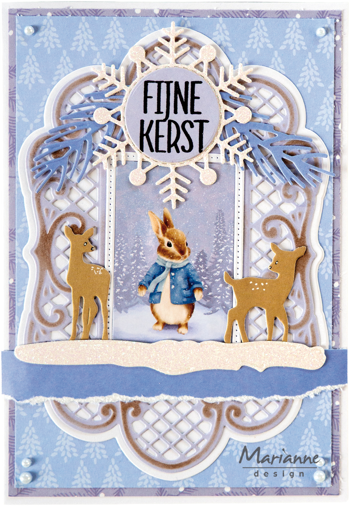CR1740 Wykrojnik Marianne Design-Craftable -Punch die XL- deer-jelenie