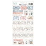 MT-SNL-13 *PRZEDSPRZEDAŻ * Snowberry Lane -MINTAY PAPERS - Naklejki - NAPISY ANGIELSKIE- wysyłka po 5 października 2026