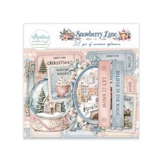 MT-SNL-LSCE  *PRZEDSPRZEDAŻ * Snowberry Lane  -Efemery - die cuts 38szt- wysyłka po 5 października 2026