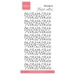 CA3235 Naklejki Marianne Design CA3235 – Music Notes – nuty, 296 szt.