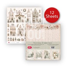 CPS-NC30-12 Duży zestaw/big set 30,5x30,5cm NATURAL CHRISTMAS Craft & You Design 