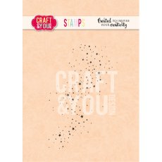 CS060 Clear Stamps/Stemple Stardust/Gwiezdny Pył  - Craft & You Design