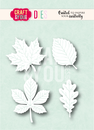 CW422 Wykrojnik /Die -Autumn Leaves/Jesienne liście Craft&You Design