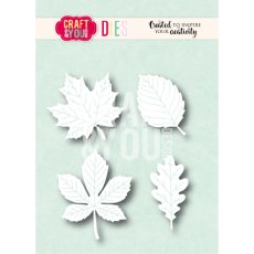 CW422 Wykrojnik /Die -Autumn Leaves/Jesienne liście Craft&You Design