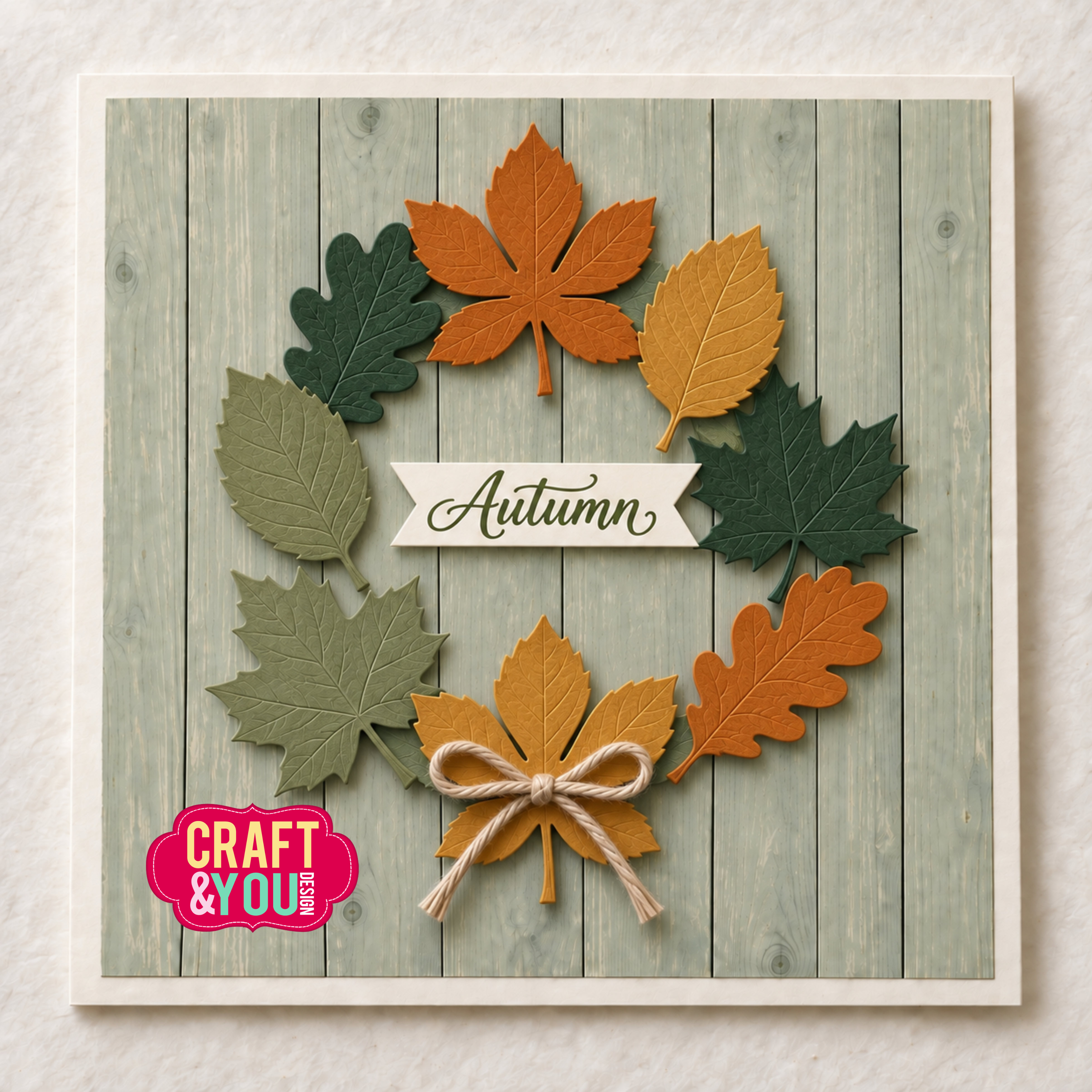 CW422 Wykrojnik /Die -Autumn Leaves/Jesienne liście Craft&You Design