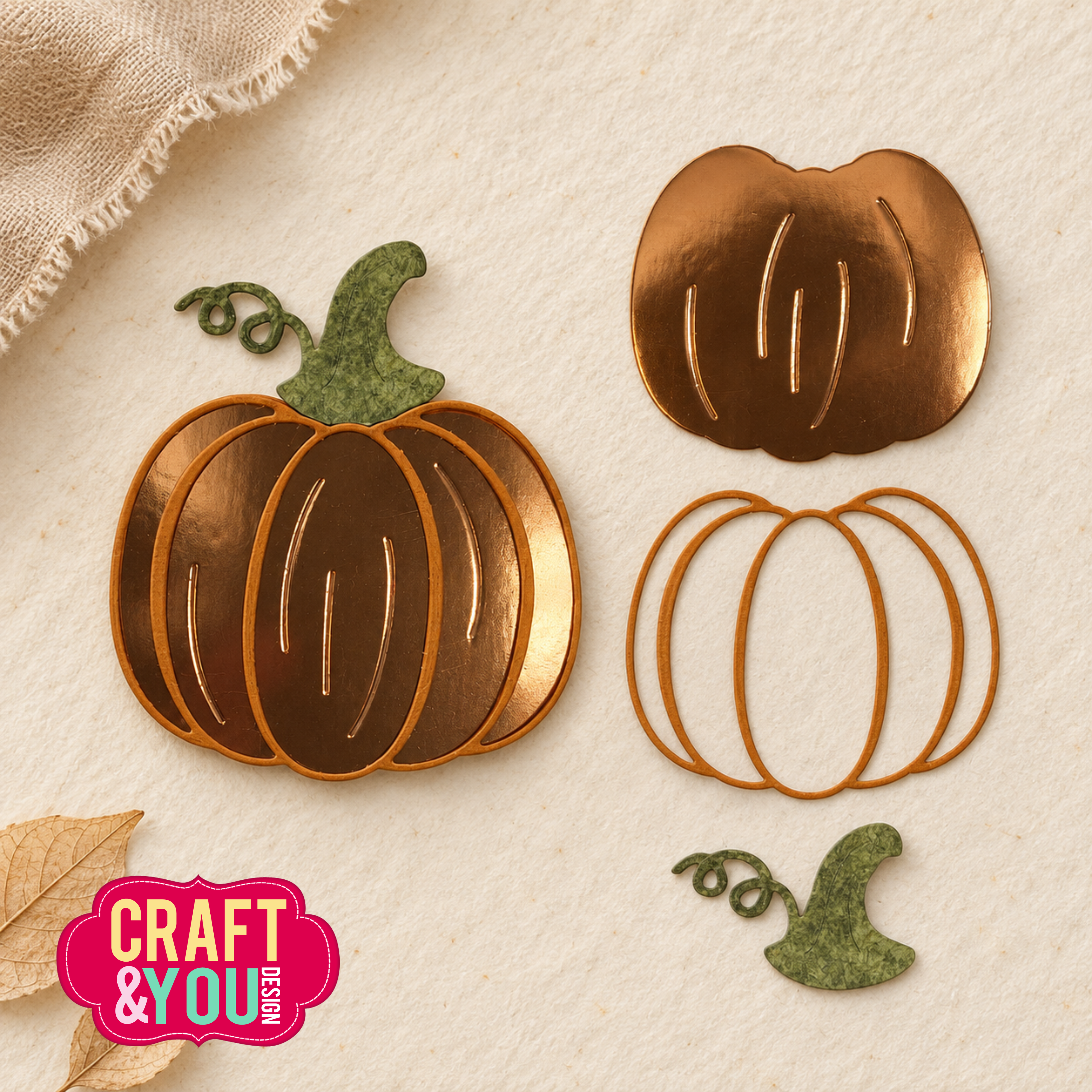 CW423 Wykrojnik /Die - Pumpkin/ dynia Craft&You Design
