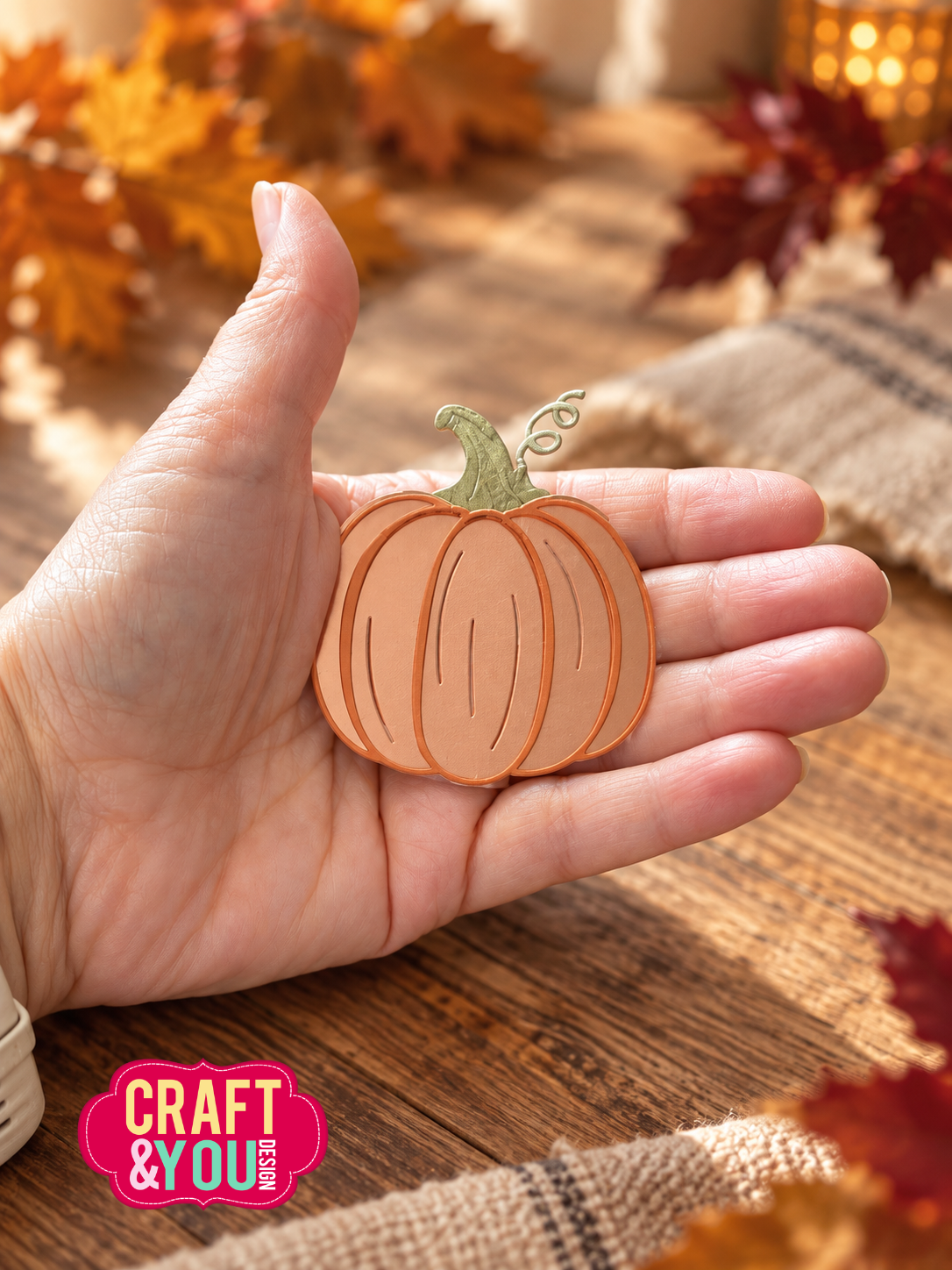 CW423 Wykrojnik /Die - Pumpkin/ dynia Craft&You Design