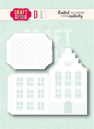 CW426 Wykrojnik /Die Lantern house/domek latarenka Craft&You Design