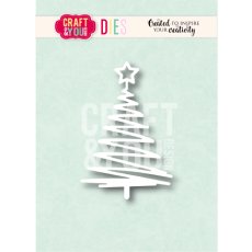 CW427 Wykrojnik /Die Christmas tree zig zag/Choinka Craft&You Design