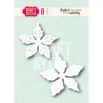 CW428 Wykrojnik /Die Poinsettia 1 by Magda Craft&You Design