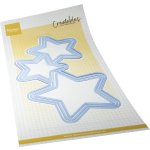 LR0978 Wykrojnik Marianne Design - Lay out Stars-układ gwiazd