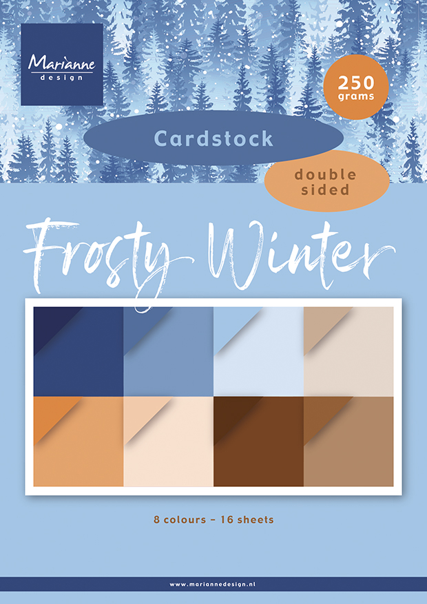 PK9227 Zestaw papierów A4 - Frosty Winter - Cardstock