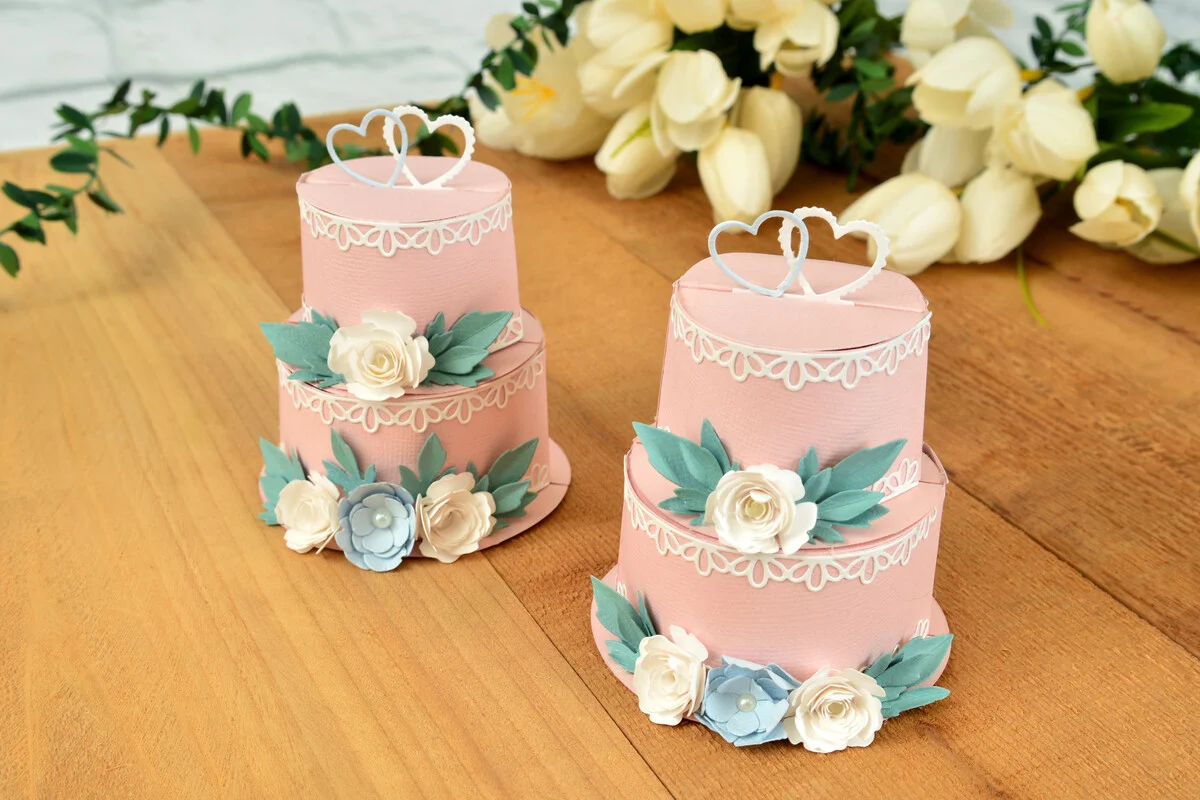 Wykrojnik Sizzix Thinlits Plus Die Cake Pop-Up -tort przestrzenny (664356)