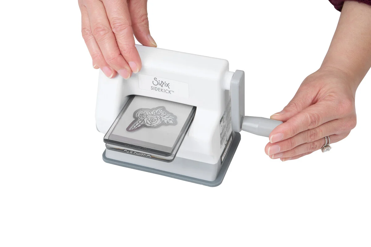Mini Maszynka Sizzix Sidekick Starter Kit White&Grey - Zestaw startowy (667155)