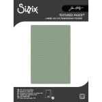 Folder do embossingu Sizzix 2D Texture Fades format A5 Embossing Folder Vault Dots by Tim Holtz - wypukłe kropki (667253)