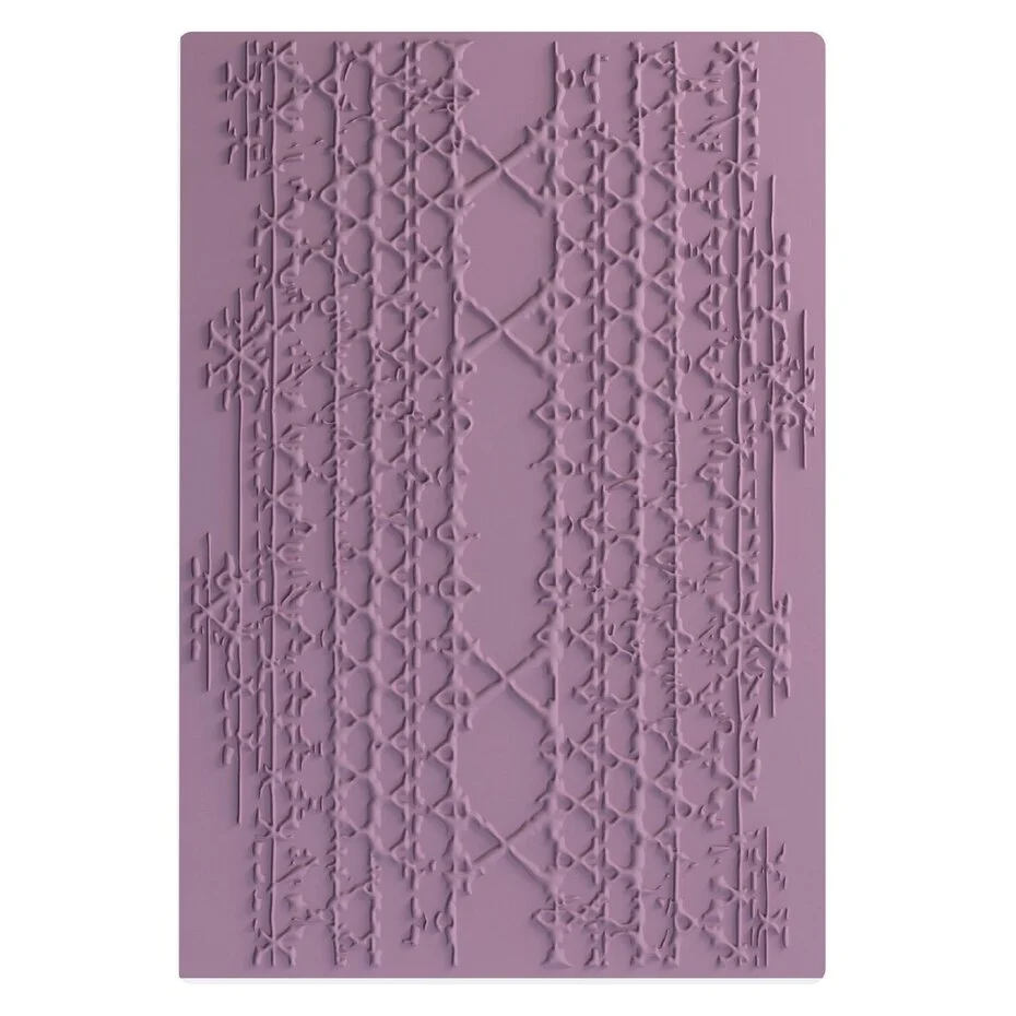 Folder do embossingu Sizzix 3D Textured Impressions Embossing Folder Magic Mesh by Seth Apter (667049)