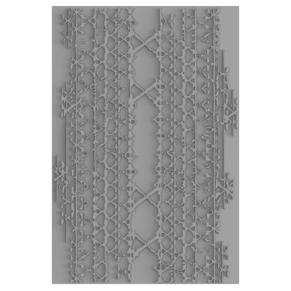 Folder do embossingu Sizzix 3D Textured Impressions Embossing Folder Magic Mesh by Seth Apter (667049)