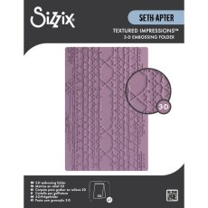 Folder do embossingu  Sizzix 3D Textured Impressions Embossing Folder Magic Mesh by Seth Apter (667049)