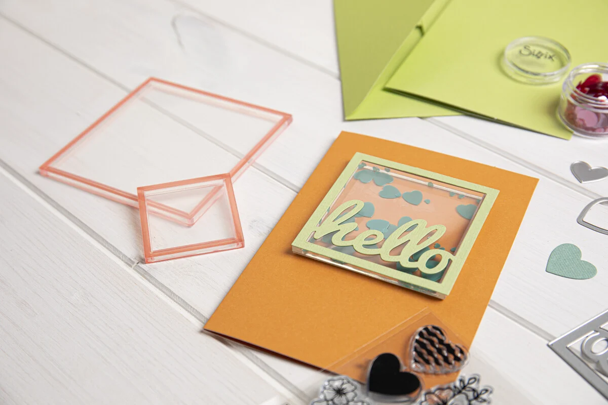 Kwadratowe okienka do shakerów - Sizzix Shaker Panes Squares –3 szt. (665452)