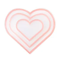 Okienka do shakerów serca - Sizzix Shaker Panes Hearts –3 szt. (665451)