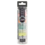 Pudry do embossingu Sizzix –Opaque Embossing Powder Muted, 5 × 12 g (665688)
