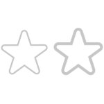 Wykrojnik Sizzix •Sizzix Framelits Die Set 2PK - Star -gwiazdka 2szt (665250)