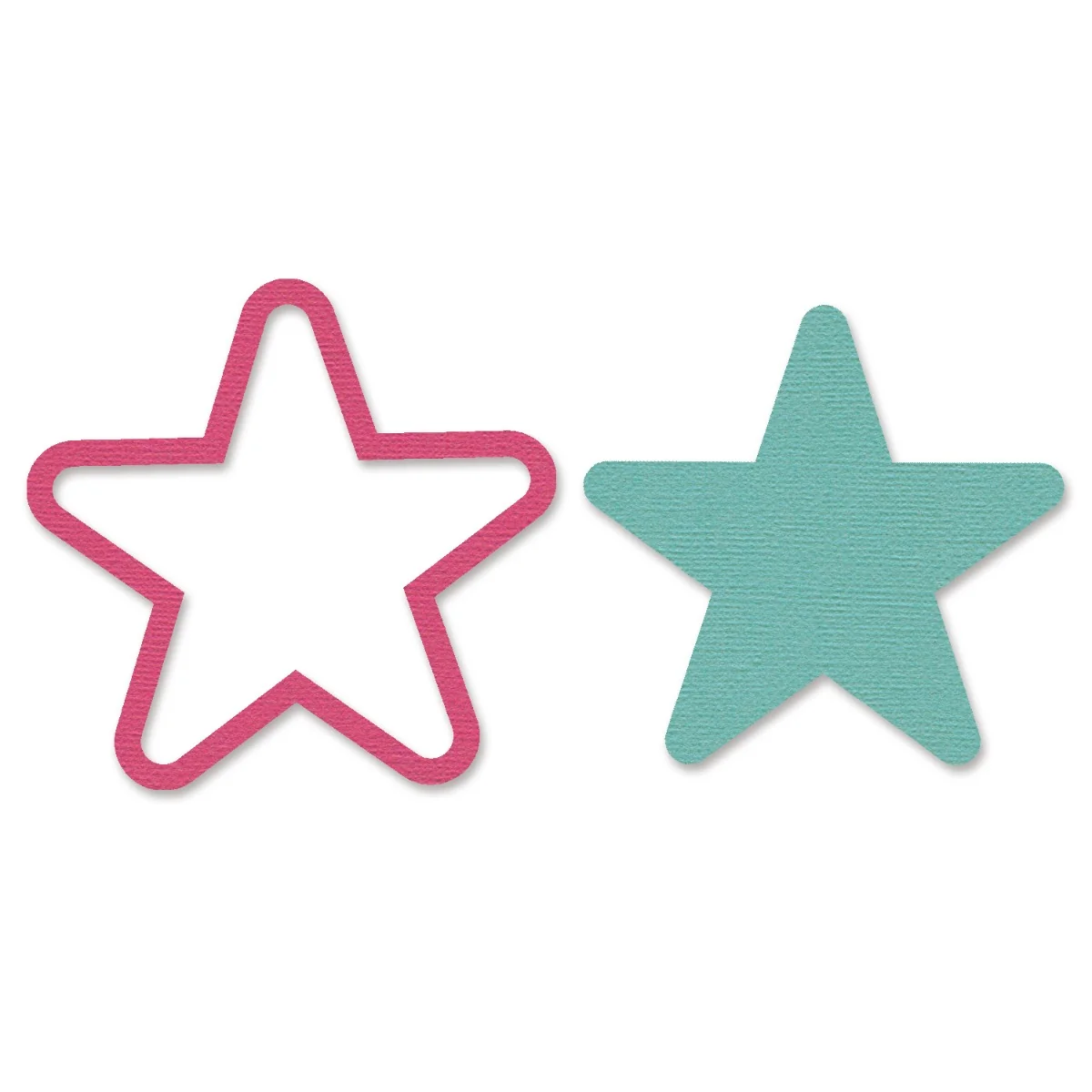 Wykrojnik Sizzix •Sizzix Framelits Die Set 2PK - Star -gwiazdka 2szt (665250)
