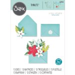 Wykrojnik Sizzix Thinlits Die by Lisa Jones Festive Envelope -koperta (665946)
