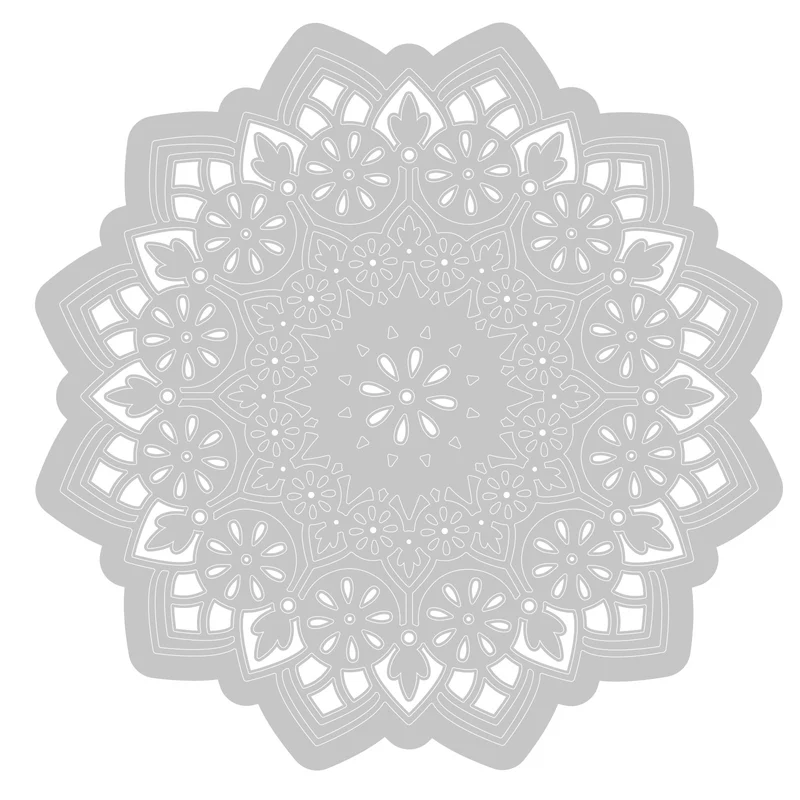 Wykrojnik Sizzix Thinlits Die - Mandala by Eileen Hull-serwetka (664882)