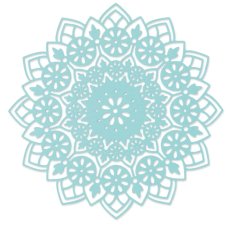 Wykrojnik Sizzix Thinlits Die - Mandala by Eileen Hull-serwetka (664882)