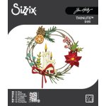 Wykrojnik Thinlits Die Vault Festive Wreath (14pcs) by Tim Holtz - wianek świąteczny (666715)