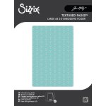 Folder do embossingu  Sizzix 2D Texture Fades format A5 Vault Snowflakes #3 by Tim Holtz -śnieżynki (667251)