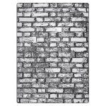 Folder wytłaczający Sizzix 3D Texture Fades by Tim Holtz A5 Brickwork-ceglana ściana (666958)