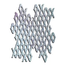 Wykrojnik Sizzix • Thinlits Die by Seth Apter Diamond District -siatka z rombami (667024)