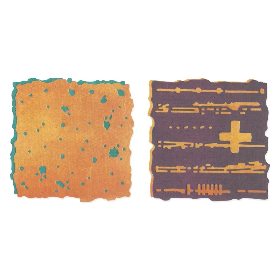 Wykrojnik Sizzix •Thinlits Die by Seth Apter Paper Cutz #1 (4pcs) (667023)