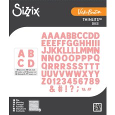 Wykrojnik Thinlits Die Mini Bold Alpha by Vicki Boutin - alfabet (667198)