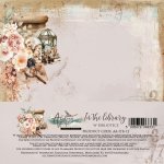 AA-ITB-12 Alchemy of Art - 6x6'' - zestaw papierów In the Library