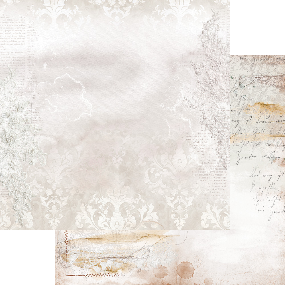 AA-TBOS-07 Alchemy of Art- 12x12'' -Zestaw papierów do scrapbookingu The Beginning of Our Story