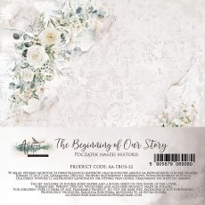 AA-TBOS-12  Alchemy of Art - 6x6'' - zestaw papierów The Beginning of Our Story