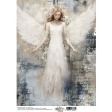 AA-ANGEL-RP-02 Papier ryżowy  A4 - Alchemy of Art  -Angel 02