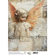 AA-ANGEL-RP-04 Papier ryżowy  A4 - Alchemy of Art  -Angel 04