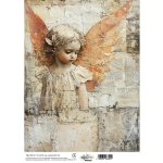 AA-ANGEL-RP-04 Papier ryżowy  A4 - Alchemy of Art  -Angel 04