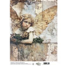 AA-ANGEL-RP-05 Papier ryżowy  A4 - Alchemy of Art  -Angel 05