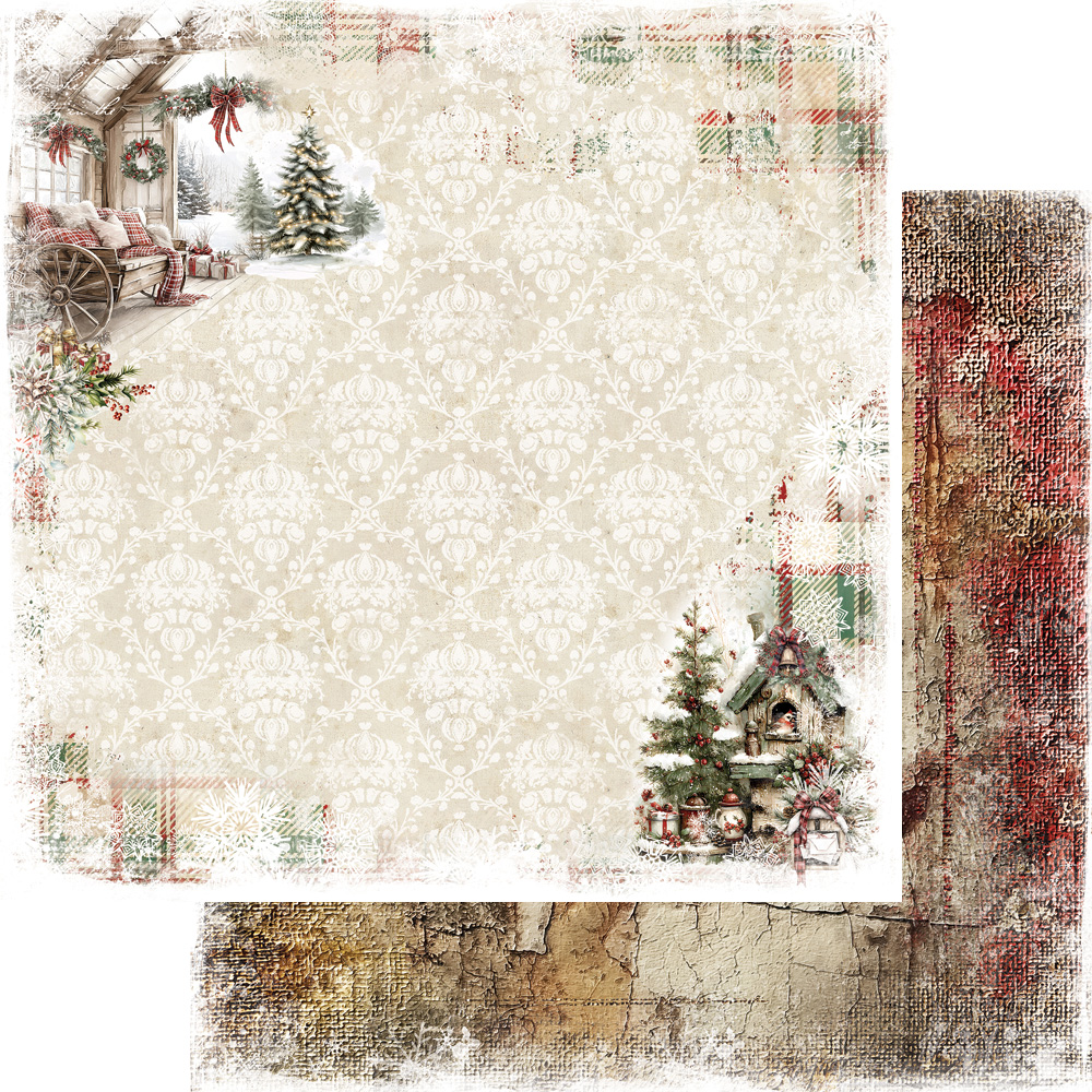 AA-MOD-07 Alchemy of Art- 12x12'' -Zestaw papierów do scrapbookingu The Magic of December