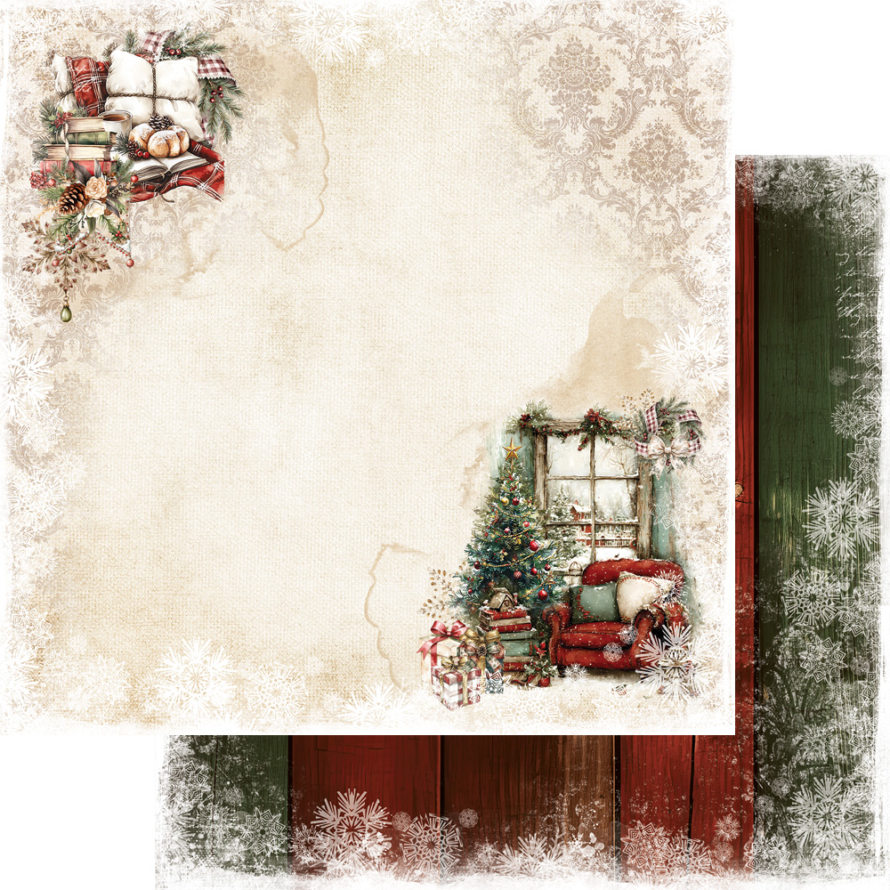 AA-MOD-07 Alchemy of Art- 12x12'' -Zestaw papierów do scrapbookingu The Magic of December