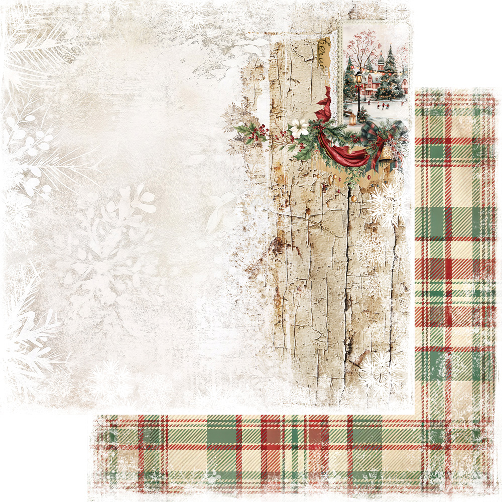AA-MOD-07 Alchemy of Art- 12x12'' -Zestaw papierów do scrapbookingu The Magic of December