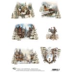AA-MOD-RP-08 Papier ryżowy A4 - Alchemy of Art - The Magic of December