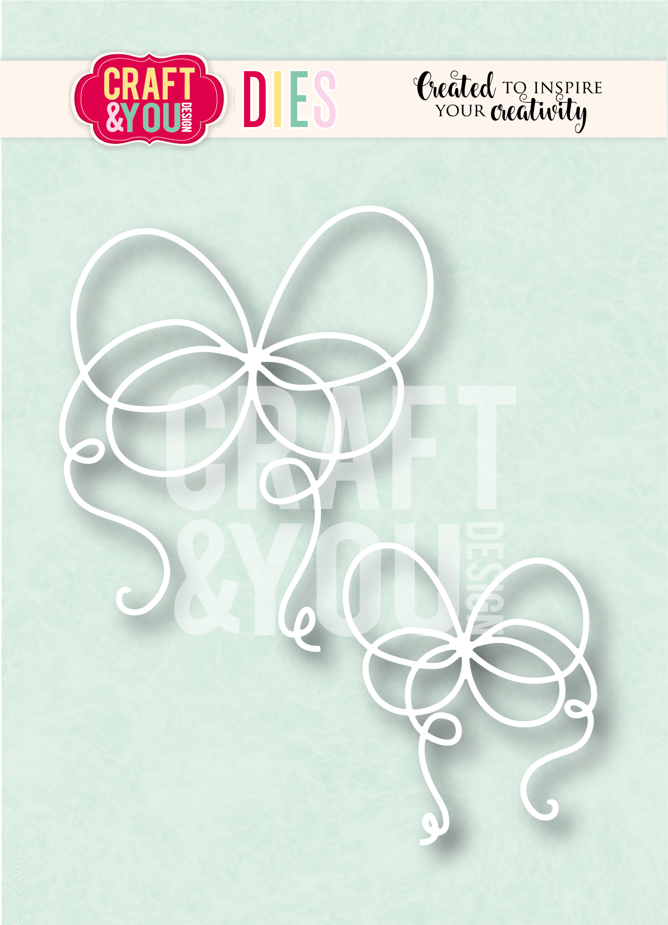 CW434 Wykrojnik /Die Bows by Gosia / Kokardki Craft&You Design